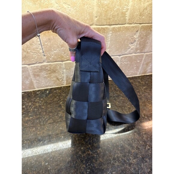 Harvey’s Original Seatbelt Executive Messenger Shoulder Bag Black EUC - Picture 5 of 11